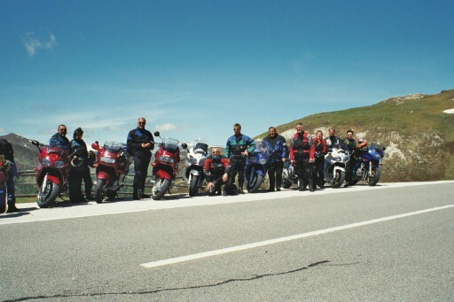 Der GTS/FJR-Club auf der Nockalmstrasse